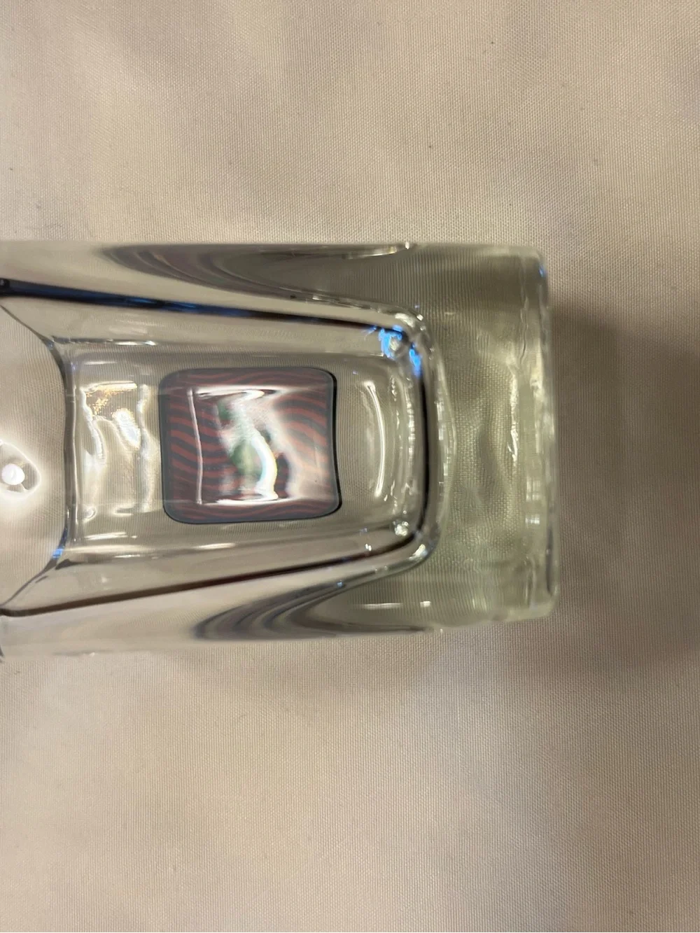 Camel Cigarettes “Joe’s Place” Clear Glass Shot Glass Retro Look Collectible